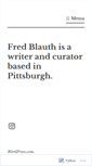 Mobile Screenshot of fredblauth.com